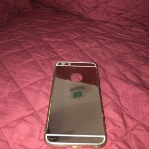 Mirror gold iPhone case